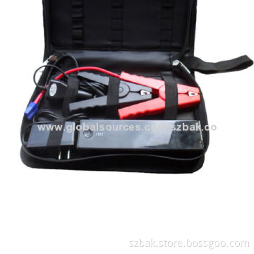 Portable 12V emergency jump starter car battery, 8,000mAh capacity, long cycle life